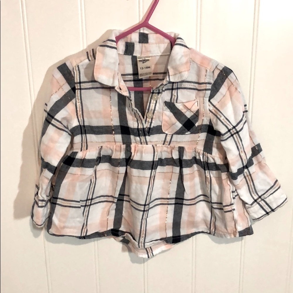 Plaid top